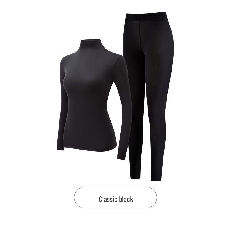 

Женское бесшовное термобелье с высоким воротником и гиалуроновой кислотой Extra Large