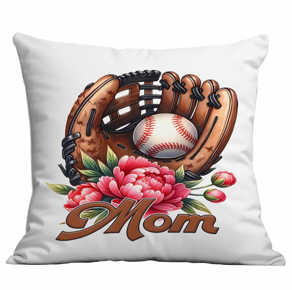 New Baseball Peripheral Printed Pillowcase Home Living Room Sofa Pillowcase Cushion Cover