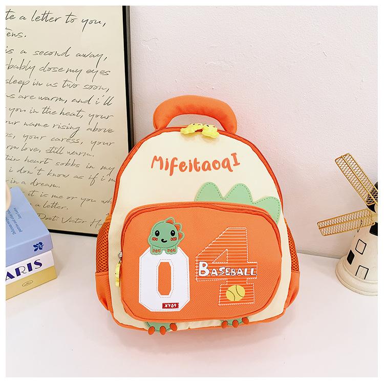 

Школьный рюкзак новый школьный рюкзак для мальчиков и девочек 2-5 лет милый мультяшный детский рюкзак школьный рюкзак оранжевый