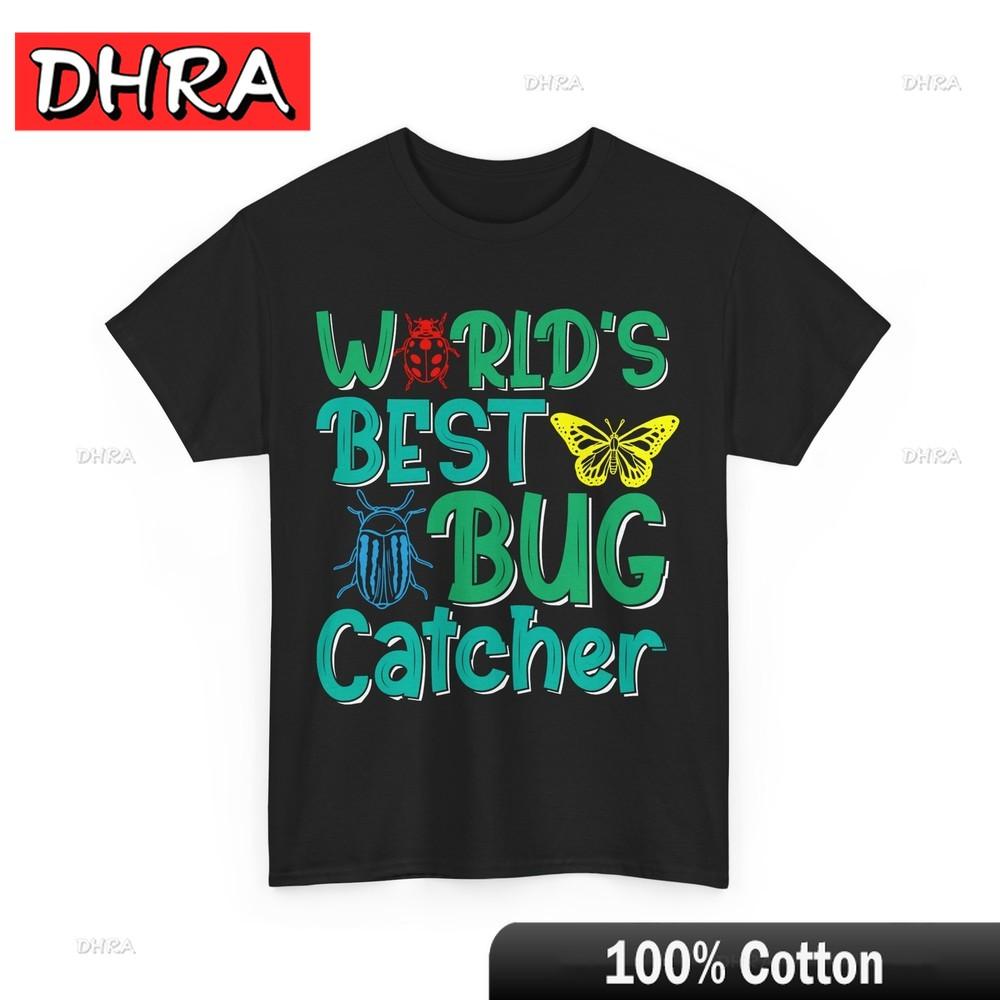 Bug Shirt, World s Best Bug Catcher Bug Collector Women Men Funny T-shirt Simple Creative Comfy T Shirts Minimalist Aesthetic T 4XL