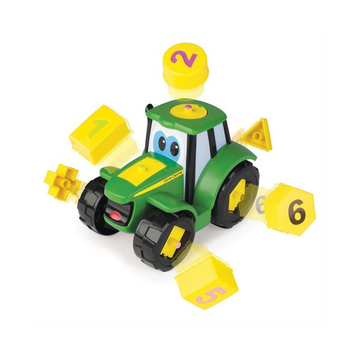 

46654 Tomy John Deere - трактор Johnny and Numbers +18 месяцев
