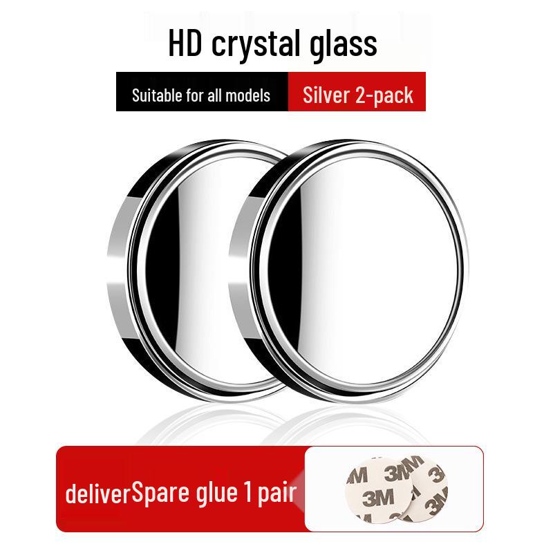 Ultra-Clear 360° Panoramic Blind Spot Mirror with Suction Cup for Cars