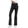 Women's Faux Denim Sports Yoga Pants High Waisted Tummy Tucking Hip Lifting Outfit Fitness Casual Pants