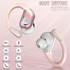 Wireless Bluetooth 5.4 Earbuds with Ear Hooks, 90H Playtime, ENC Noise Cancelling Mic, 3D Deep Bass, Semi-Open Sports Headphones for iOS & Android