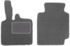 Front Car Mats: Smart ForTwo I with Paw (1998-2007)