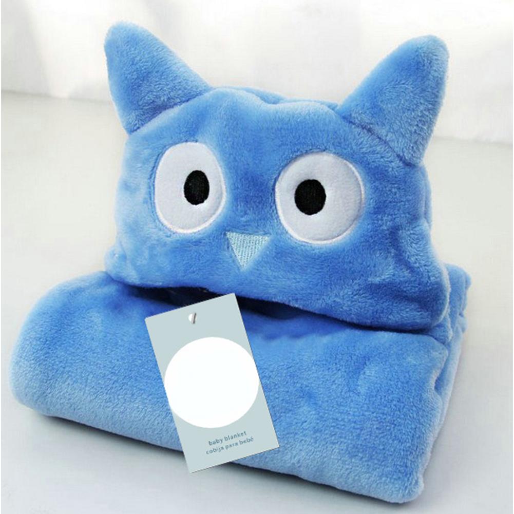 Toddler  Kid Girl Boy Cute Animal Hooded Blanket Bathrobe Bath Towel Flannel Wrap Washcloth