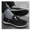 Cotton shoes for men in autumn and winter for outdoor wear. One foot snow boots with thick velvet and lightweight cotton boots
