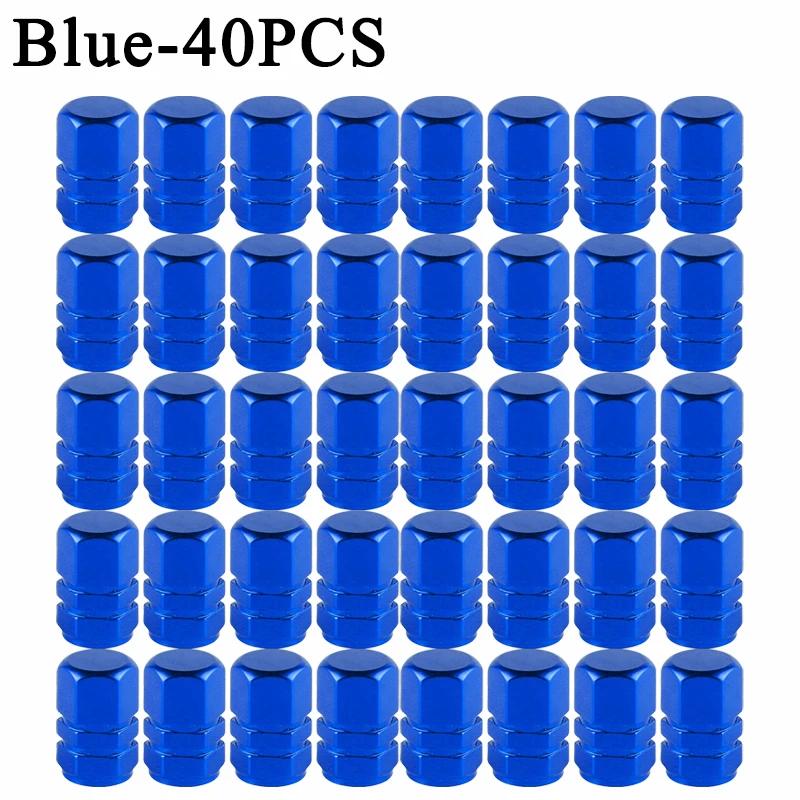 1-20Bag Aluminum Alloy Tire Valve Caps Universal Car Truck Motorcycle Wheel Stem Covers Dust Proof Tire Accessories for SUV Bike