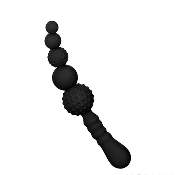 Anal Dildo Built-in Silicone Column Dilator Prostate Massage G Spot Stimulate 18 Sex Toys