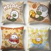 Popular MMolangable Cushion Cover Stylish Washable Pillow Cover Ideal for Couch Bedroom Car Decoration