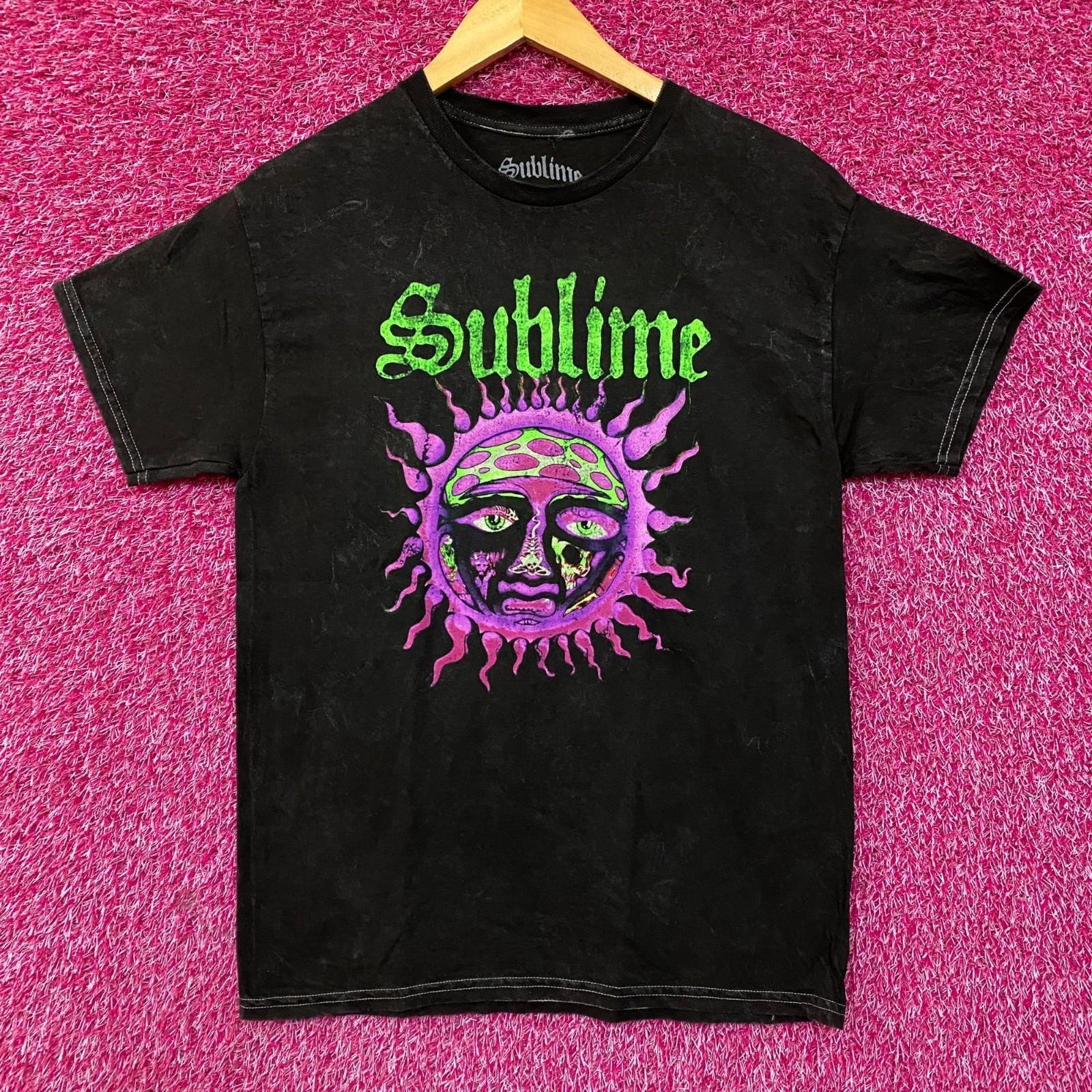 Sublime Glow In The Dark 40 Oz To Freedom Rock tshirt size Medium S