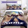 Transformers Fans Customize your name Bedding Set Breathable Duvet Cover with Pillowcases Home Decoration Birthday Gift