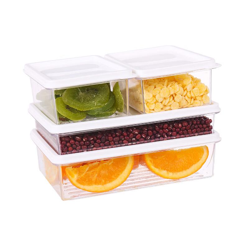 Transparent Plastic Refrigerator Food Storage Containers