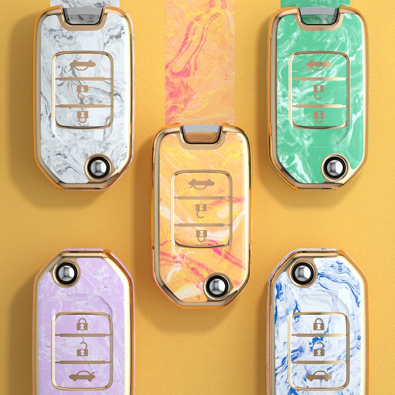 Honda Key Case for Accord, CR-V, XRV, Vezel, Breeze, Crosstour, Lingpai, Jade