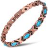 17 Style Vintage Copper Color Magnetic Weight Loss Bracelets for Women Pain Relief Bio Energy Blood Pressure Accessory JewelryGood Product