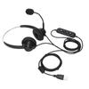 H360DUSB3 USB Business Headset Binaural USB Headset Supports Speaker Volume Adjustment Volume Mute Mic Mute