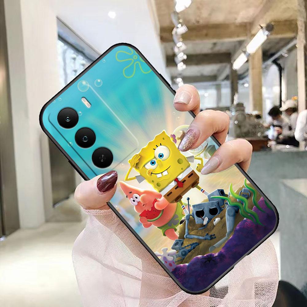SpongeBob Patrick Star Cartoon Phone Case For Realme C83 C85 C75 C65 C55 C35 Narzo 50 50I Protective Cover