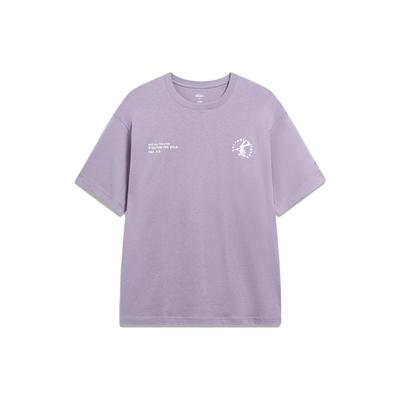 T-shirt Unisexe Li Ning x Disney Gris Fumée Mauve AHST315-5