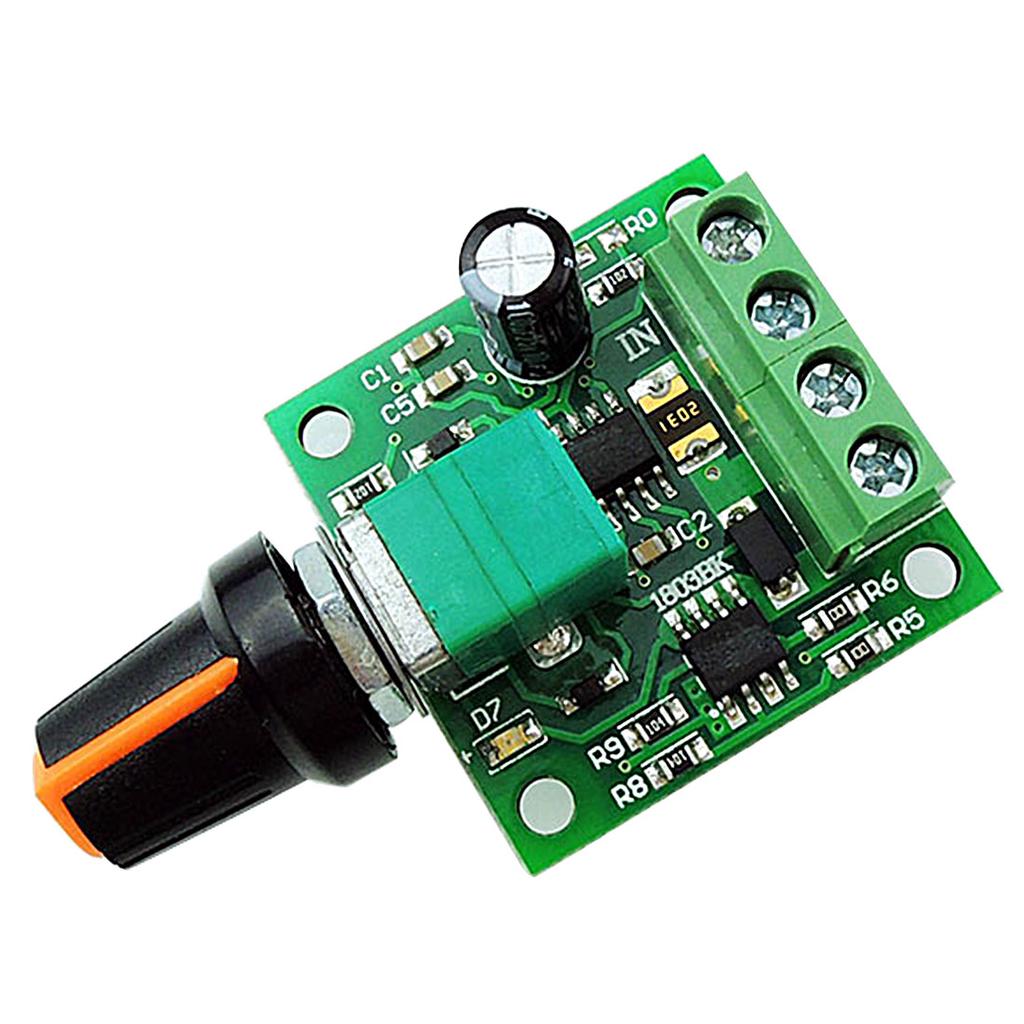 Low Voltage DC 3V 5V 6V 9V 12V 2A Motor Pump Mini Speed Controller PWM Regulator