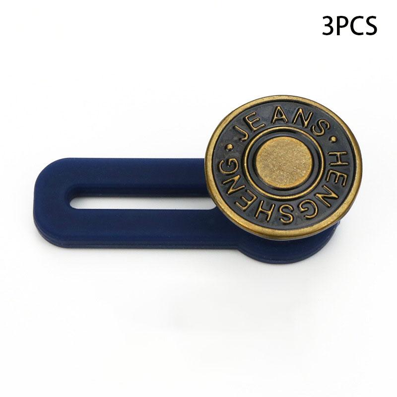 Pants Button - Nail-Free, Removable, Universal Button, Jeans Extension Button, Adjustable Stretch Button