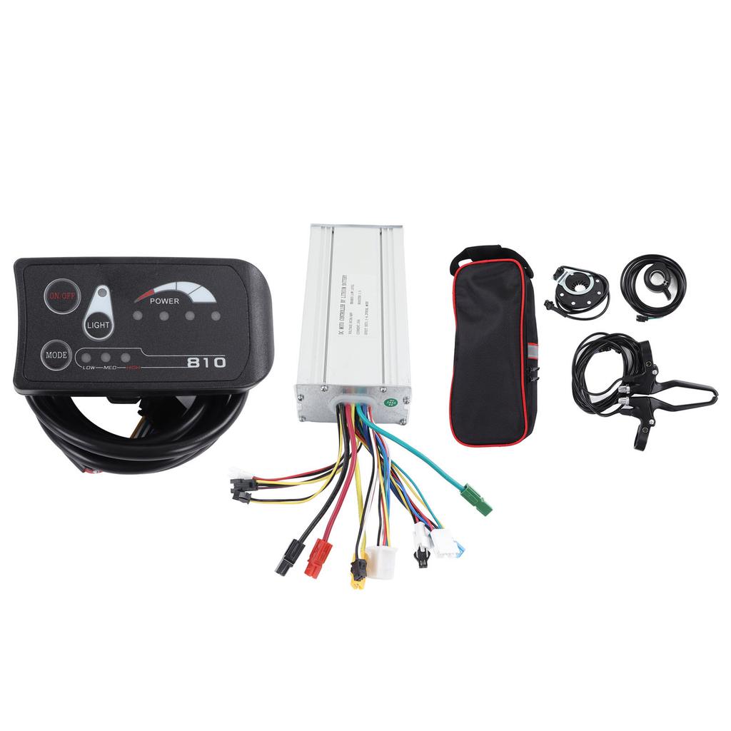 DC 36V 48V Motor Controller S810 Display Panel Kit Lithium Battery Electric Bike Modification Kit