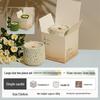 Luxury Cement Cup Aromatherapy Candle: Long-Lasting Fragrance and Elegant Ornament for a High-End Ambiance, Perfect Birthday Gift