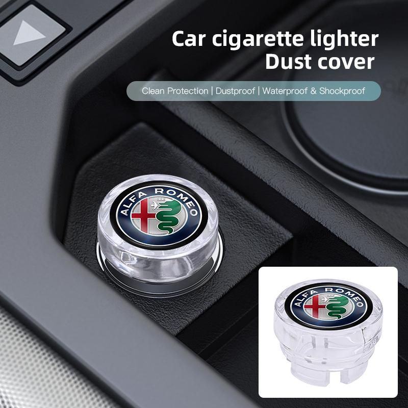 2026 Horký uzávěr zapalovače cigaret pro auto Alfa Romeo Kryt zapalovače odolný proti prachu Příslušenství pro Alfa Romeo 4C 159 166 Spider Giulia G