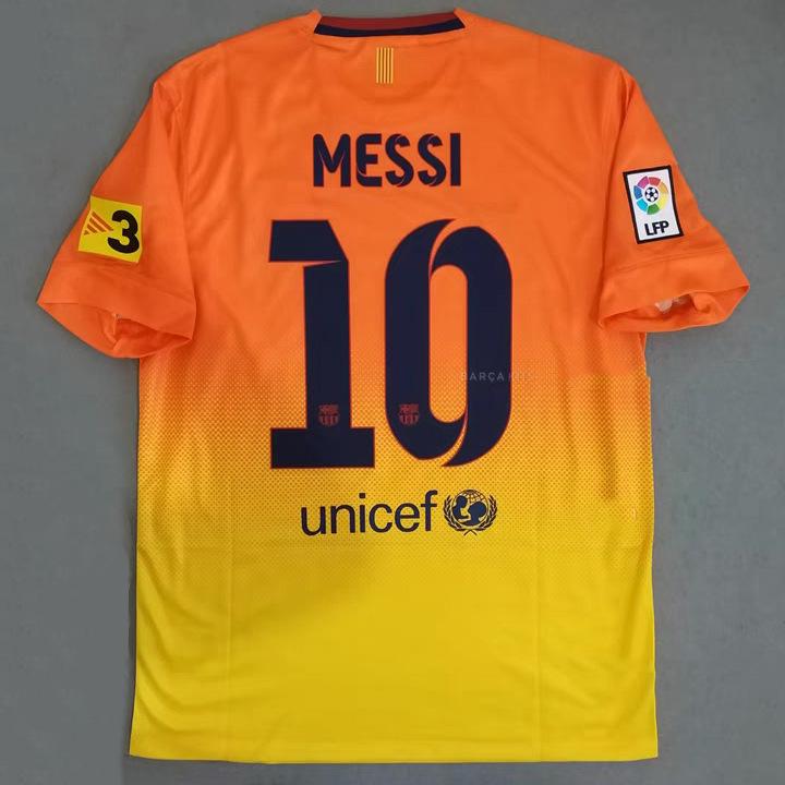 A Football Jersey Retro Classic Star Print Club Barcelona C Romesi Jersey