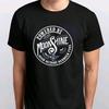 Herren- und Damen-T-Shirts POWERED BY MOONSHINE T-SHIRT KLEIDUNG 100% BAUMWOLLE RETRO S,M,L,XL,2XL