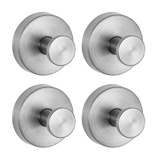 4Pcs Wand Haken Rostfrei Korrosion Beständig Einfache Installation Edelstahl Wasserdicht Saug