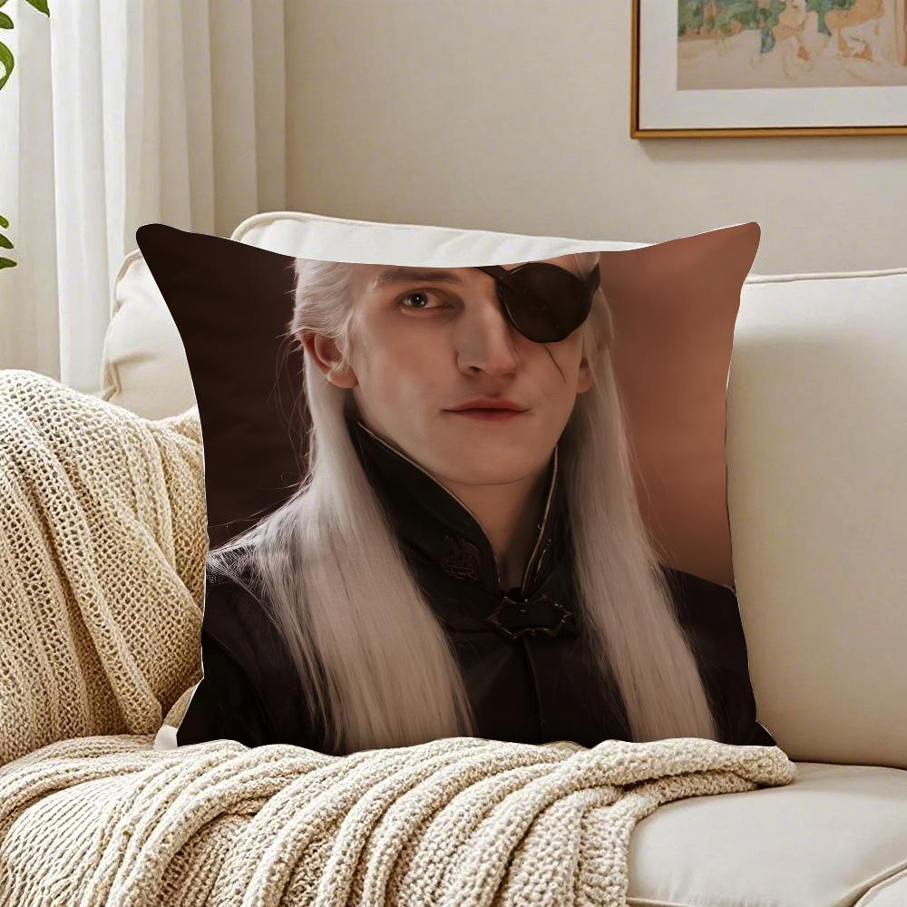 DDaemon Targaryen Pillow Top Fantasy Cushion Cover Pillowcase Antidustmite living Room Sofa Decor Cushion Room