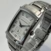 Used Good Condition Emporio Armani AR-0243 Silver Tank Type Men's New Battery