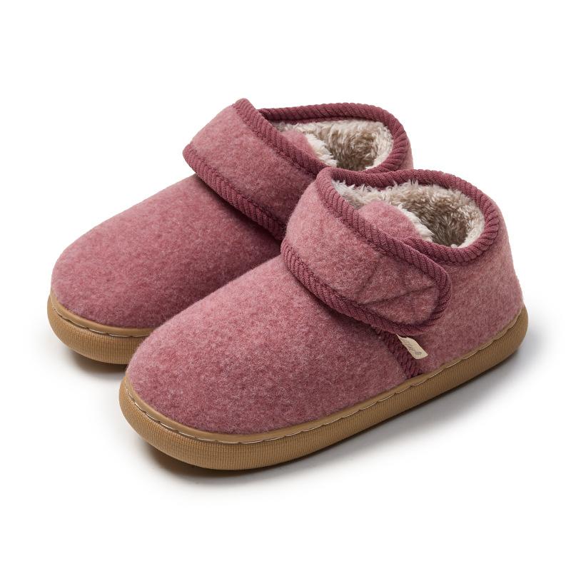 Excellent Old Man Cotton Shoes Velvet Cotton Slippers Women's Winter Indoor Home Old Non-slip Bag and Warm Outer Wear Men