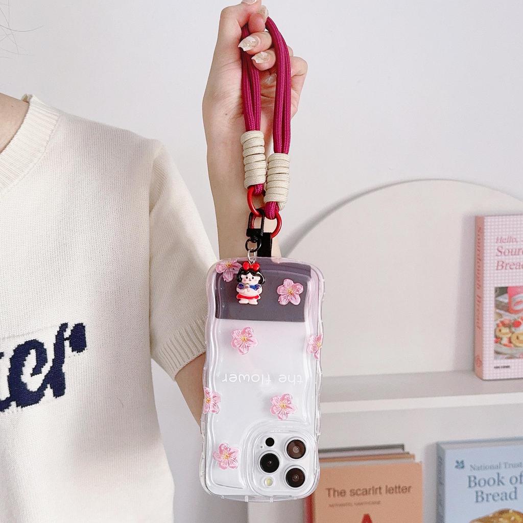 Mobile Phone Lanyard: Crossbody, Anti-Lost, Adjustable Neck & Wrist Strap with Clip for Girls