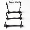 Sword and Flute Display Rack: One, Two, or Three-Layer Holder In White or Black