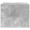 Coffee Table Concrete Grey 60 x 50 x 40 cm Engineered Wood