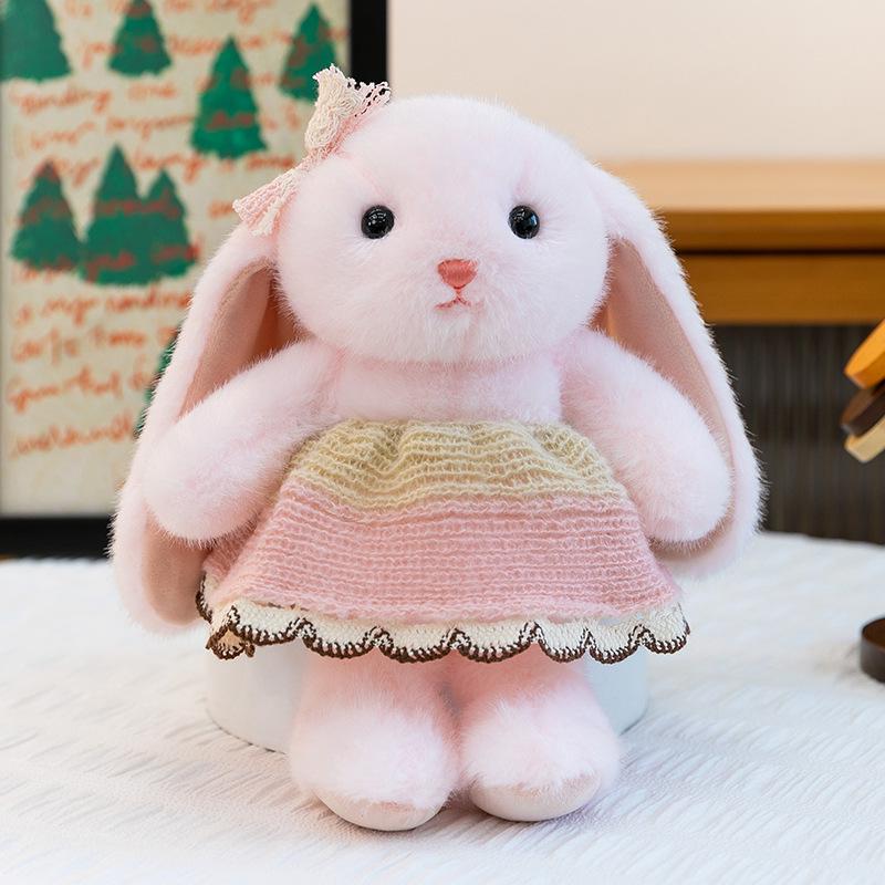 Adorable Snowball Rabbit Plush Toy | Comforting Companion Doll for Children