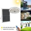 800W 3 Colors LED Solar Ceiling Light Solar Panel Light Indoor Outdoor Waterproof LED Ceiling Light with Remote Control