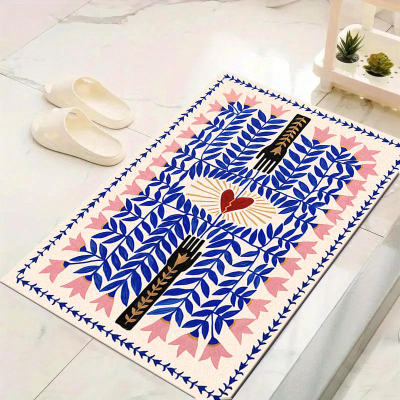 Abstract Art Carpet Rug for Living Room Bedroom Home Sofa Decoration,Kids Play Non-slip Floor Mat
