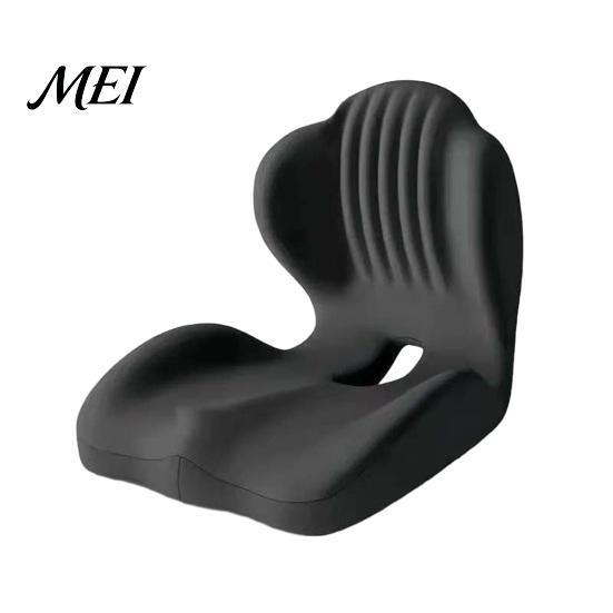 Almofada de Assento Confortável Almofada Ergonômica com Suporte Lombar, Cadeira de Escritório Respirável para Costas e Glúteos, Espuma de Memória de Alta Densidade Carro Casa