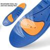 Men's Breathable Basketball Insoles Shock-Absorbing Heel Sports Running Outdoor 1Pair/2Pair New