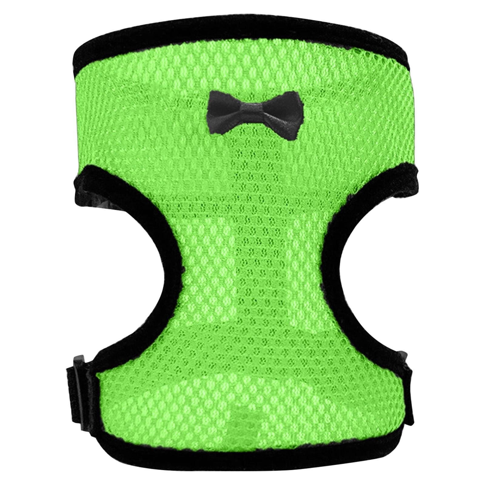 

Куриная веревка с поводком и подходящим поясом, удобный жилет для домашних животных One Size зелёный