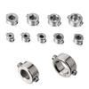 9Pieces Drill Depth Limiter Set Multifunctional and Practical for Accurate Drilling in Various Materials High Precisions