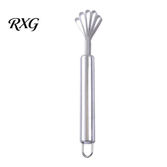 Durable Stainless Steel Fruit Puncher Coconut Manual Opener/Rubber Hammer/Coconut Meat Grater, Thickened Hole Green Water Opener Puncher, Anti-slip