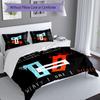 3pcs Tyler Joseph and Josh Dun1 pattern bedding set duvet cover set includes duvet cover &pillowcases, perfect all season bedroom decoration & gift