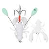 PVC Fishing Lifelike Lures Artificial Crayfish Shape Bait Deep Sea Fishing Accessory