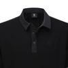 ANEW GOLF Men Fa Hybrid Short Sleeve Sweater_Bk