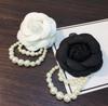 Fabric Corsage Tassel Woman Brooch Shirt Collar Accessories Korean Style Brooch Fashion Jewelry Pin