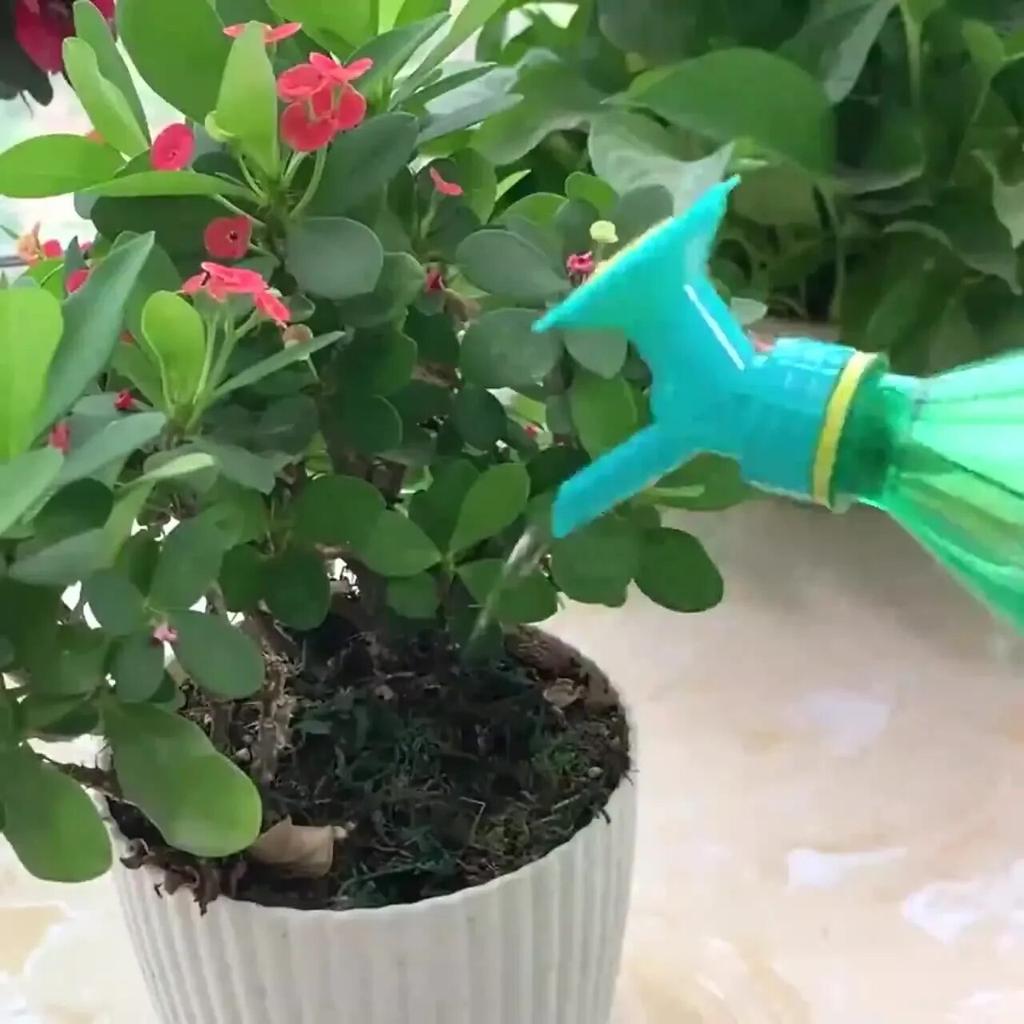 1pcs Garden Plant Watering Sprinkler Bottle Cap Nozzle DIY Mini Irrigation Head Suitable For Indoor And Outdoor Nursery Potted