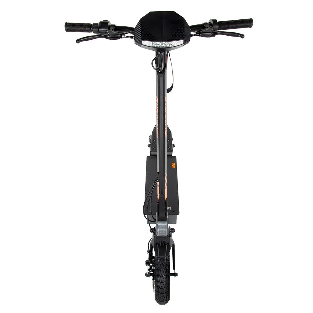 KuKirin Monopattino Elettrico G2 DGT Ruota da 10" Motore da 500W Freni a Doppio Disco Velocità Massima 25km/h Display LED Carico Massimo 120kg Nero